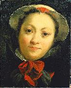 Carl Gustaf Pilo Portrait of Mrs Charlotta Pilo Sweden oil painting artist